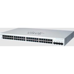 Cisco CBS220-48T-4G Gestionado L2 Gigabit Ethernet (10/100/1000) 1U Blanco [foto 1 de 2]