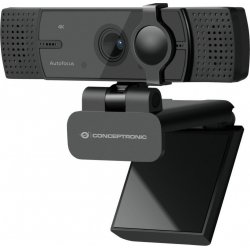 CONCEPTRONIC cámara web 15,9 MP 3840 x 2160 Pixeles USB 2.0 Negro [foto 1 de 2]