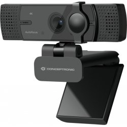 CONCEPTRONIC cámara web 16 MP 3840 x 2160 Pixeles USB 2.0 Negro [foto 1 de 2]