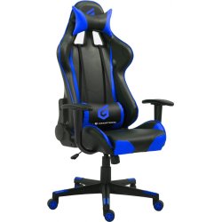 Conceptronic Silla para videojuegos de PC Asiento acolchado Negro, Azul [foto 1 de 2]