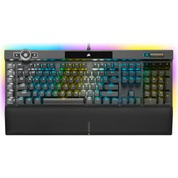 Corsair K100 RGB Optical-Mechanical Gaming teclado USB QWERTY Inglés, Español Negro [foto 1 de 2]