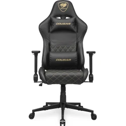 COUGAR Gaming ARMOR ONE V2 Silla para videojuegos universal Asiento acolchado Negro, Oro
