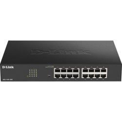 D-Link DGS-1100-16V2 switch Gestionado L2 Gigabit Ethernet (10/100/1000) Negro [foto 1 de 2]