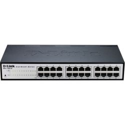 D-Link DGS-1100-24V2 Gestionado L2 Gigabit Ethernet (10/100/1000) 1U Negro, Gris