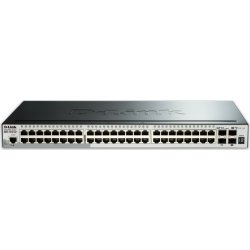 D-Link DGS-1510-52X switch Gestionado L3 Gigabit Ethernet (10/100/1000) 1U Negro