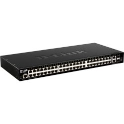 D-Link DGS-1520-52/E switch Gestionado L3 10G Ethernet (100/1000/10000) 1U Negro
