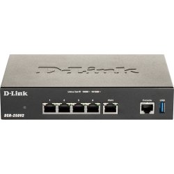 D-Link DSR-250V2 router inalámbrico Gigabit Ethernet Negro [foto 1 de 2]