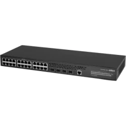Dahua Technology Access DH-AS4300-24GT4GF switch Gestionado L2/L2+ Gigabit Ethernet (10/100/1000) Negro