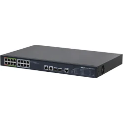 Dahua Technology ePoE DH-LR2218-16ET-240-V2 switch Gestionado L2 Fast Ethernet (10/100) Energ&iacute;a sobre Ethernet (PoE) Negro