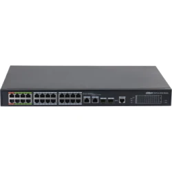 Dahua Technology ePoE DH-LR2226-24ET-360-V2 switch Gestionado L2 Gigabit Ethernet (10/100/1000) Energ&iacute;a sobre Ethernet (PoE) Negro