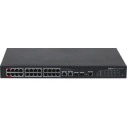 Dahua Technology PoE DH-PFS4226-24ET-360-V3 switch Gestionado L2 Gigabit Ethernet (10/100/1000) Energ&iacute;a sobre Ethernet (PoE) Negro