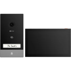 EZVIZ HP7 sistema de intercomunicaci&oacute;n de video 17,8 cm (7``) Negro, Plata