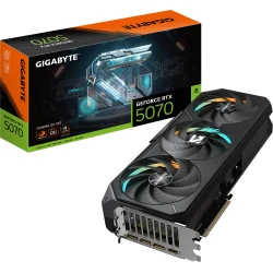 GIGABYTE GeForce RTX 5070 Ti GAMING OC 16G Tarjeta Gr&aacute;fica - 16GB GDDR7, 256 bits, PCI-E 5.0, XXXX MHz Core Clock, 3 x DP 2.1a, 1 x HDMI 2.1b, NVIDIA