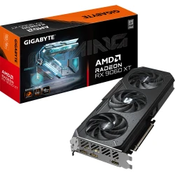 GIGABYTE Radeon RX 9060 XT GAMING OC 8G Tarjeta Gr&aacute;fica - 8GB GDDR6, 128bit, PCI-E 5.0, 3320 MHz Frecuencia del n&uacute;cleo, 2 x DisplayPort, 1 x HDMI, G