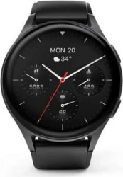 Hama Smartwatch 8900 3,63 cm (1.43``) AMOLED 45 mm Digital 466 x 466 Pixeles Pantalla t&aacute;ctil Negro GPS (sat&eacute;lite)
