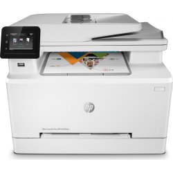 HP Color LaserJet Pro Impresora multifunción M283fdw, Imprima, copie, escanee y envÍ­e por fax, Impresión desde USB frontal; Escanear a correo elect [foto 1 de 2]