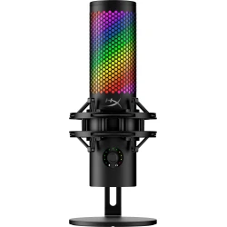 HP HyperX QuadCast 2 S - USB Microphone (Black) Negro Micr&oacute;fono de superficie para mesa