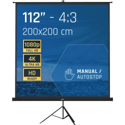 IGGUAL PSITS200 PANTALLA TRIPODE 200X200