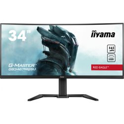 iiyama G-MASTER GB3467WQSU-B5 pantalla para PC 86,4 cm (34``) 3440 x 1440 Pixeles UltraWide Quad HD LED Negro [foto 1 de 2]