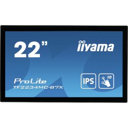 iiyama Pro lite Monitor pantalla táctil 54,6 cm (21.5``) multi-touch multi-usuario Negro [foto 1 de 2]