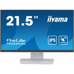 iiyama ProLite 21.5`` Blanco Monitor táctil [foto 1 de 2]