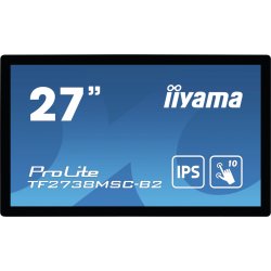 iiyama ProLite TF2738MSC-B2 monitor pantalla táctil 68,6 cm (27``) 1920 x 1080 Pixeles Multi-touch Multi-usuario Negro [foto 1 de 2]