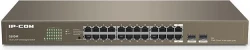 IP-COM Networks G1024F switch No administrado Gigabit Ethernet (10/100/1000) Negro