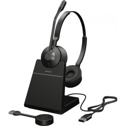 Jabra Engage 55 Auriculares Inalámbrico Diadema Oficina/Centro de llamadas Bluetooth Base de carga Negro [foto 1 de 2]