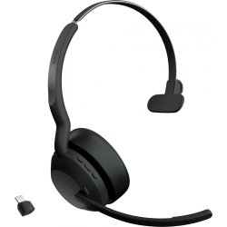 Jabra Evolve2 55 Auriculares Inalámbrico Diadema Oficina/Centro de llamadas Bluetooth Negro [foto 1 de 2]