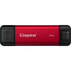 Kingston Technology 1TB Dual USB-A/C Portable SSD, Up to 1050MB/s USB 3.2 Gen 2