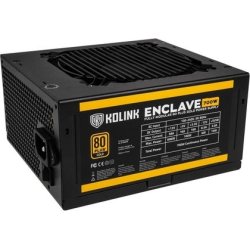 Kolink Enclave unidad de fuente de alimentación 700 W 20+4 pin ATX ATX Negro [foto 1 de 2]