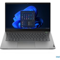 Lenovo ThinkBook 14 Portátil 35,6 cm (14``) Full HD Intel® Core™ i3 i3-1215U 8 GB DDR4-SDRAM 256 GB SSD Wi-Fi 6 (802.11ax) Windows 11 Pro Gris [foto 1 de 2]