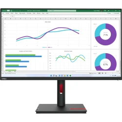 Lenovo ThinkVision T32h-30 LED display 80 cm (31.5``) 2560 x 1440 Pixeles Quad HD Negro