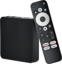 Leotec LETVBOXGC06 convertidor de Smart TV Negro 4K Ultra HD 32 GB Wifi Ethernet