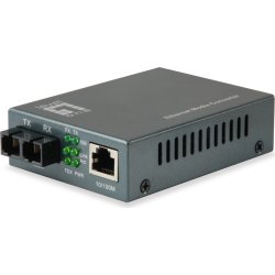 LevelOne FVT-1104 convertidor de medio 100 Mbit/s 1310 nm Monomodo Negro