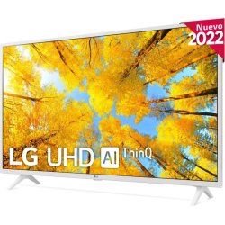 LG 43UQ76906LE Televisor Pantalla flexible 109,2 cm (43``) 4K Ultra HD Smart TV Wifi Blanco [foto 1 de 2]