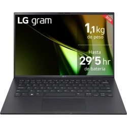 LG Gram 14Z90S Intel Core Ultra 7 155H Port&aacute;til 35,6 cm (14``) Full HD 32 GB LPDDR5-SDRAM 1 TB SSD Wi-Fi 6E (802.11ax) Windows 11 Home Negro