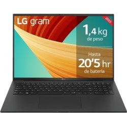 LG PORTATIL 17Z90R-E.AD78B GRAM 17P CORE I7-1360P 32GB RAM 1TB SSD NVIDIA GEFORCE RTX 3050 4GB THUNDERBOLT 4