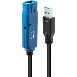 Lindy 43157 cable USB 10 m USB 3.2 Gen 1 (3.1 Gen 1) USB A Negro