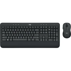 Logitech advanced combo teclado y raton rf inalambrico qwertz aleman negro