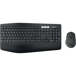 Logitech MK850 Performance Wireless Keyboard and Mouse Combo teclado RF Wireless + Bluetooth QWERTZ Suizo Negro [foto 1 de 2]