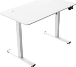 Mars Gaming MGD-ERGOPRO, Mesa Ajuste Altura El&eacute;ctrico 73-118cm, Superficie Ergon&oacute;mica Fibra Carbono, Estructura Met&aacute;lica, Soporte Auriculares y Ges