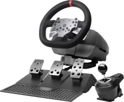 Mars Gaming MWHRSX mando y volante Negro Volante + Pedales Analógico/Digital Android, PC, PlayStation 4, Xbox Series S, Xbox Series X, iOS [foto 1 de 2]