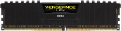 MEMORIA CORSAIR VENGEANCE LPX BLACK DDR4 2400MHZ 16GB 2 X 8GB CMK16GX4M2A2400C16