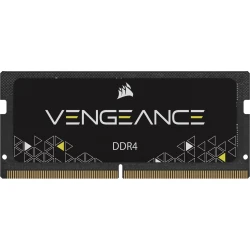 MEMORIA SODIMM CORSAIR VENGEANCE 16GB DDR4 2400MHZ NEGRO CMSX16GX4M1A2400C16