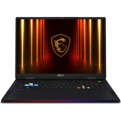 MSI Raider A2XWIG-252ES Intel Core Ultra 9 285HX Port&aacute;til 45,7 cm (18``) UHD+ 32 GB DDR5-SDRAM 1 TB SSD NVIDIA GeForce RTX 5080 Wi-Fi 7 (802.11be) Win