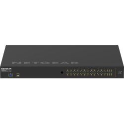 Netgear Gestionado Gigabit Ethernet (10/100/1000) Energͭa sobre Ethernet (PoE) 1U Negro [foto 1 de 2]