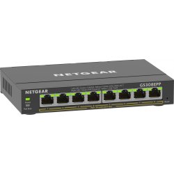 Netgear Gestionado L2/L3 Gigabit Ethernet (10/100/1000) Energͭa sobre Ethernet (PoE) Negro [foto 1 de 2]
