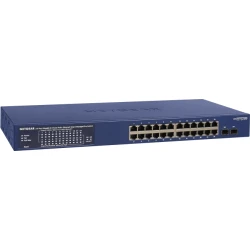 NETGEAR GS724TP-300EUS switch Gestionado L2/L3/L4 Gigabit Ethernet (10/100/1000) Energͭa sobre Ethernet (PoE) Azul [foto 1 de 2]