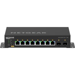 NETGEAR GSM4210PX-100EUS switch Gestionado L2/L3 Gigabit Ethernet (10/100/1000) Energͭa sobre Ethernet (PoE) Negro [foto 1 de 2]